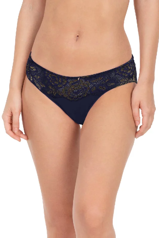 Closeout Closeout Lace Legacy Low Rise Bikini Panty - Midnight