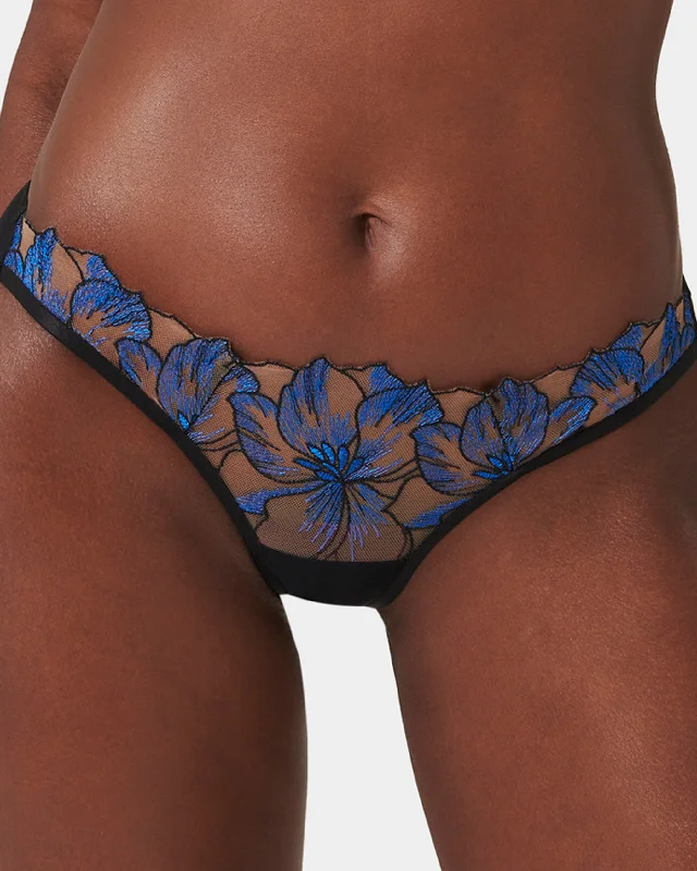Amazing Value Amazing Value Lyandra Brief Egyptian Blue/Black/Sheer