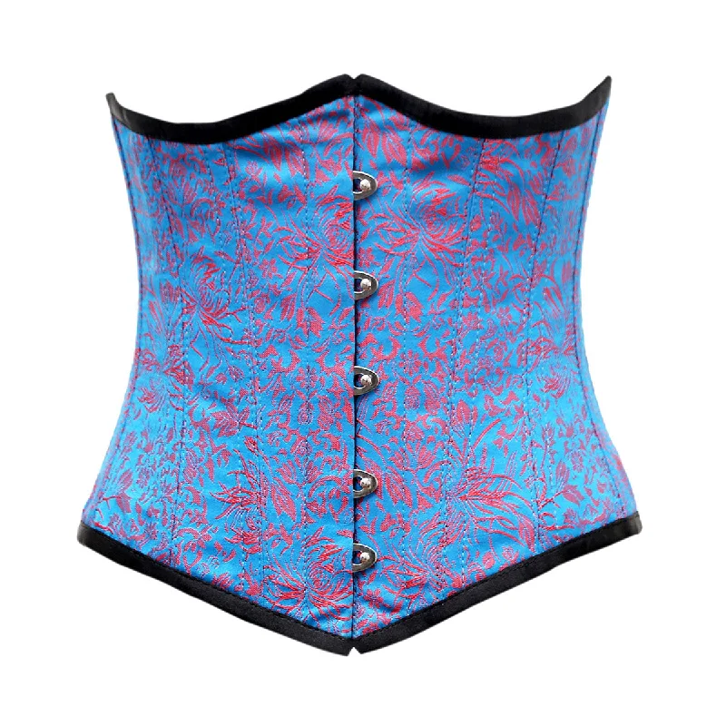 Final Offer Final Offer Mackay Brocade Steel Boned Underbust Corset