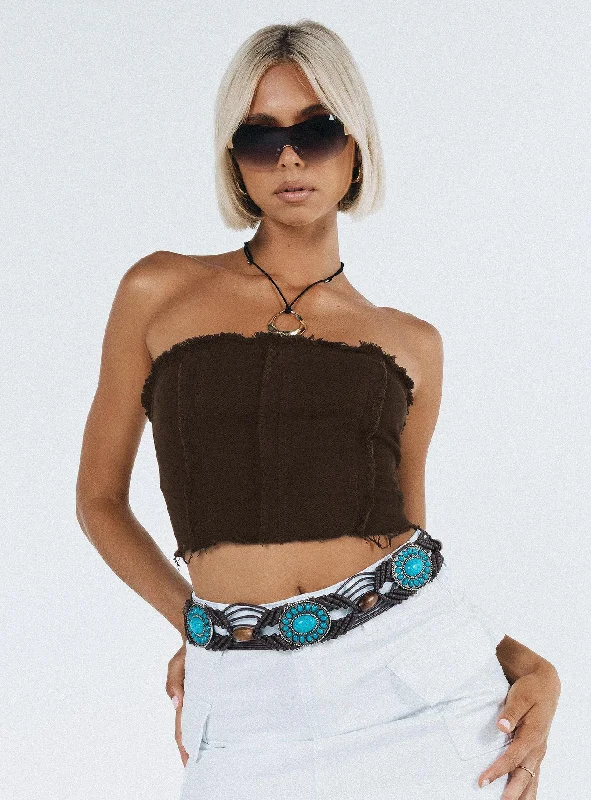 Weekend Savings Spectacular Weekend Savings Spectacular Magil Top Brown