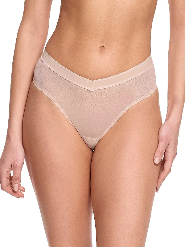 Extra Savings Extra Savings Mesh High Cut Thong Chai
