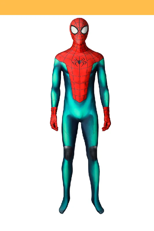 Hot Deal Hot Deal Miles Morales PS5 Green Version Digital Printed Cosplay Costume