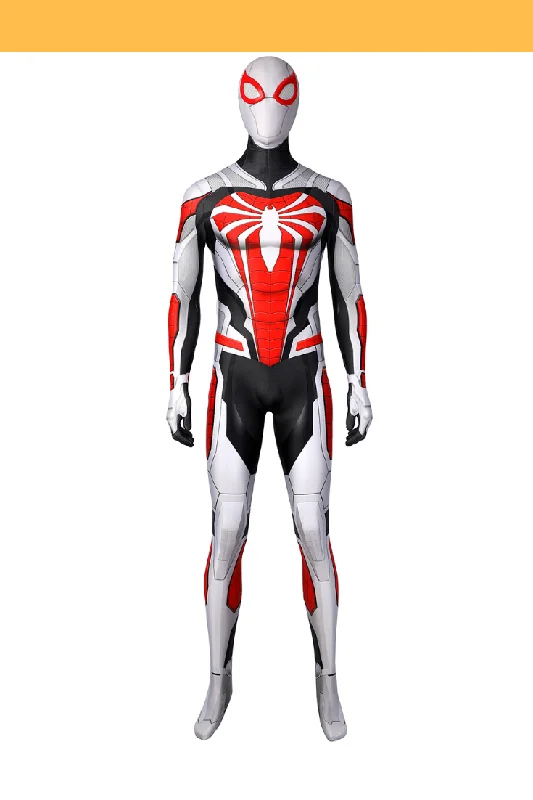 Members Only Members Only Miles Morales PS5 White Version Digital Printed Cosplay Costume Members Only Members Only Miles Morales PS5 White Version Digital Printed Cosplay Costume