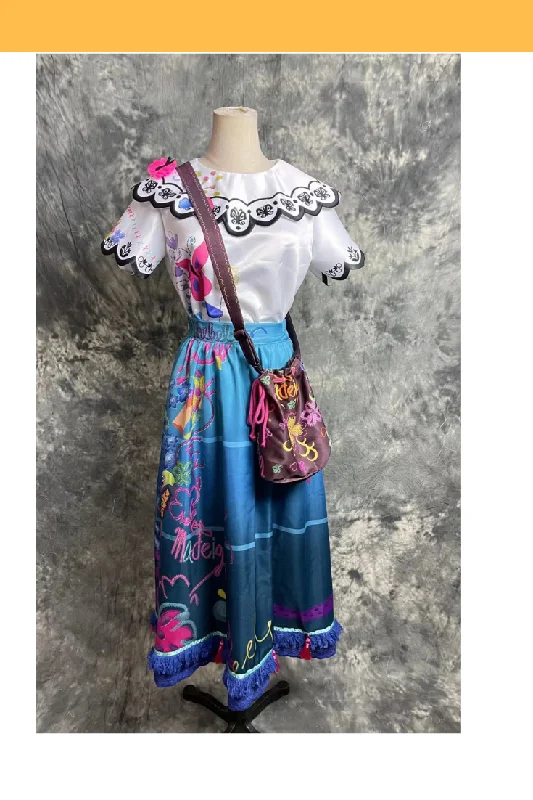 Price Drop Price Drop Mirabel Enchanted In Matte Satin Cosplay Costume
