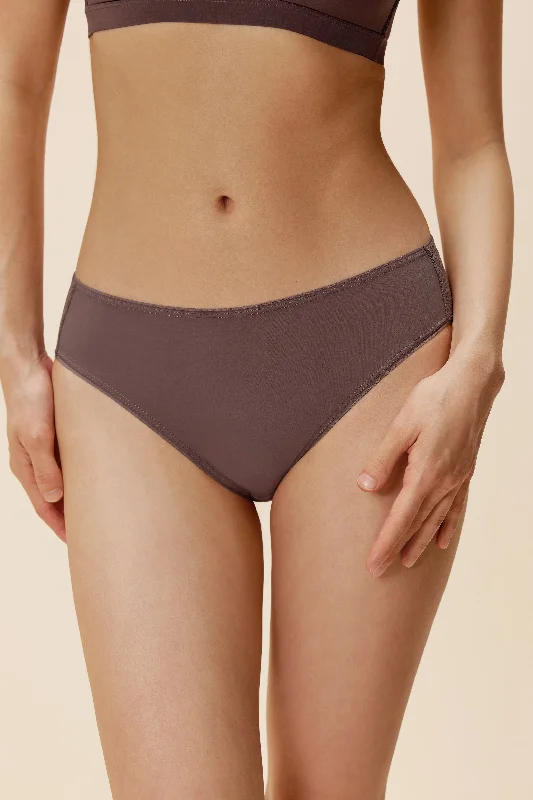 Price Slash Price Slash Nude Tulle Mid Waist Brief