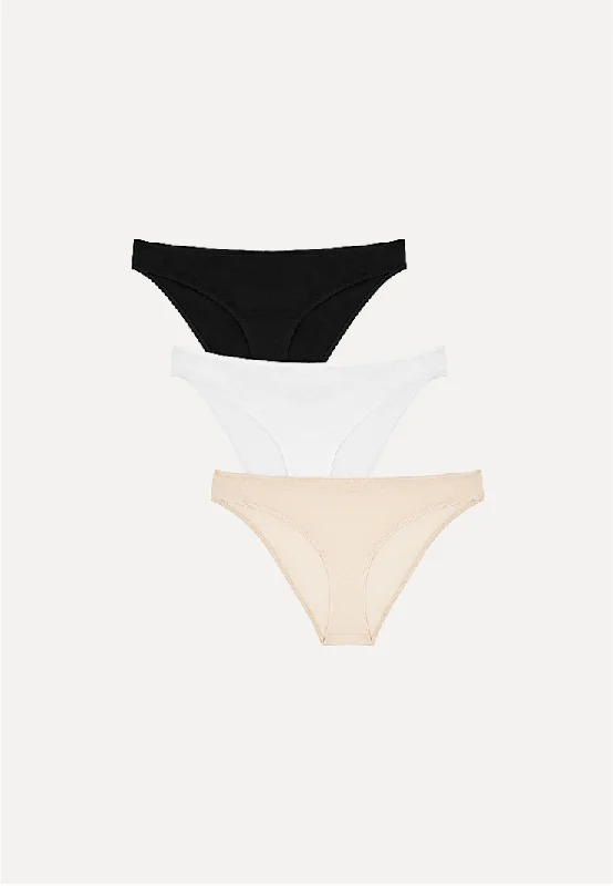 New Deals New Deals Organic Bikini 3 Pack
