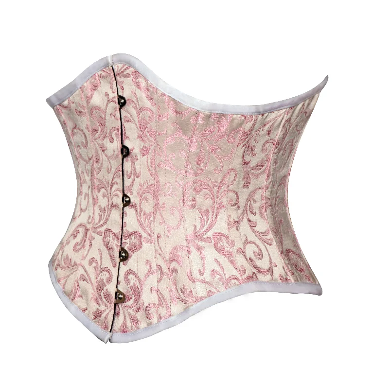 Today Only Today Only Pink Brocade Gothic Underbust Corset Waist Training Burlesque Costume Today Only Today Only Pink Brocade Gothic Underbust Corset Waist Training Burlesque Costume