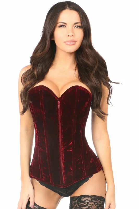 Weekend Savings Extravaganza Weekend Savings Extravaganza Queen Size Lavish Crushed Velvet Corset Weekend Savings Extravaganza Weekend Savings Extravaganza Queen Size Lavish Crushed Velvet Corset