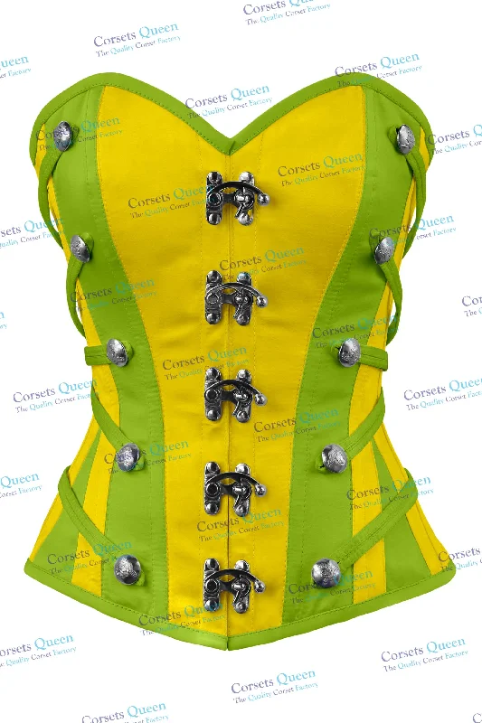 Crazy Deals Crazy Deals Reuben Satin Overbust Corset With Buckles