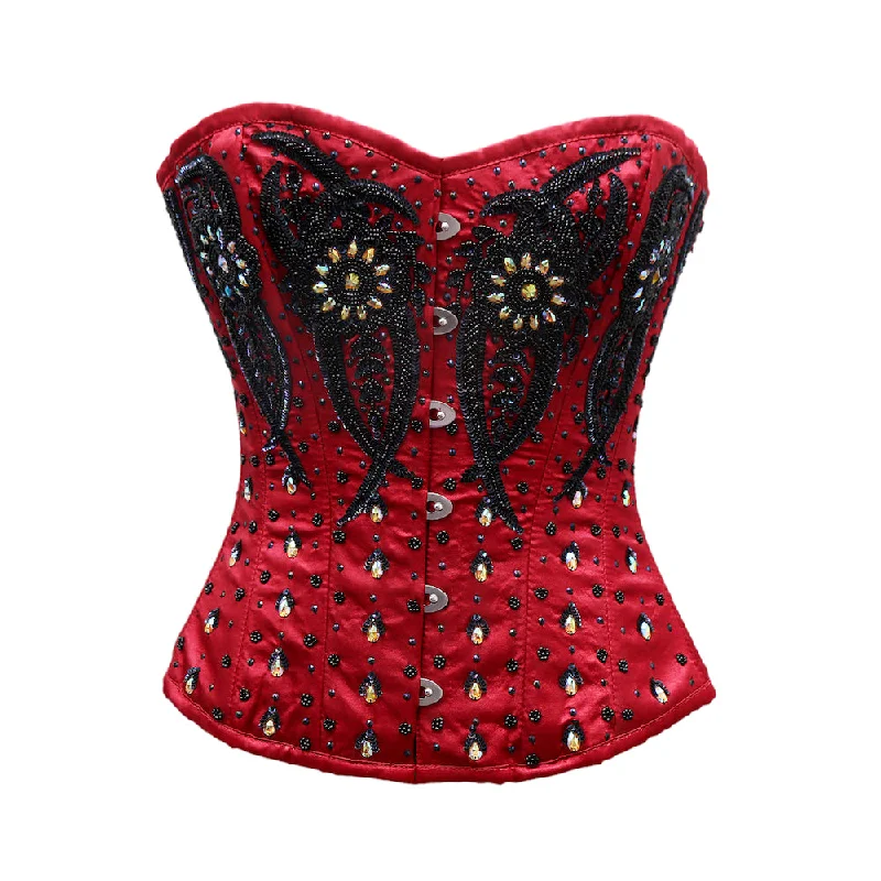 New Deals New Deals Seagal Embroidery Overbust Corset