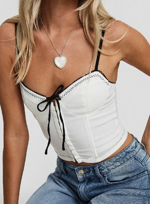 Quick Deals Quick Deals Severas Top White