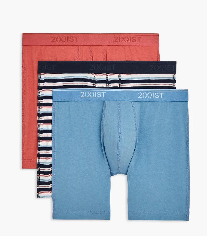 Exclusive Deal Exclusive Deal Cotton Stretch 6" Boxer Brief 3-Pack