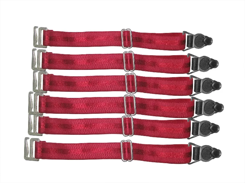 Weekend Offers That Please Weekend Offers That Please Suspender Clips In Maroon