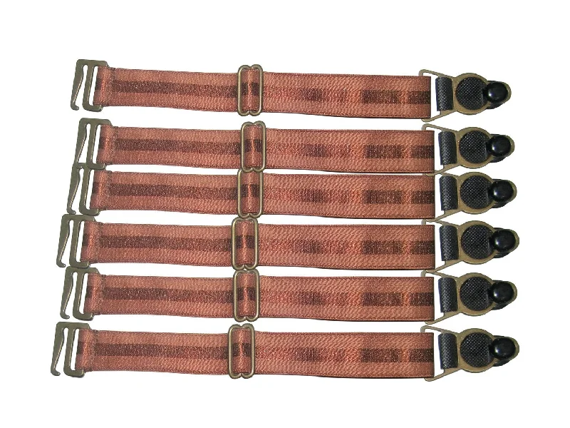 Weekend Specials to Indulge In Weekend Specials to Indulge In Suspender Clips In Rust Brown Weekend Specials to Indulge In Weekend Specials to Indulge In Suspender Clips In Rust Brown