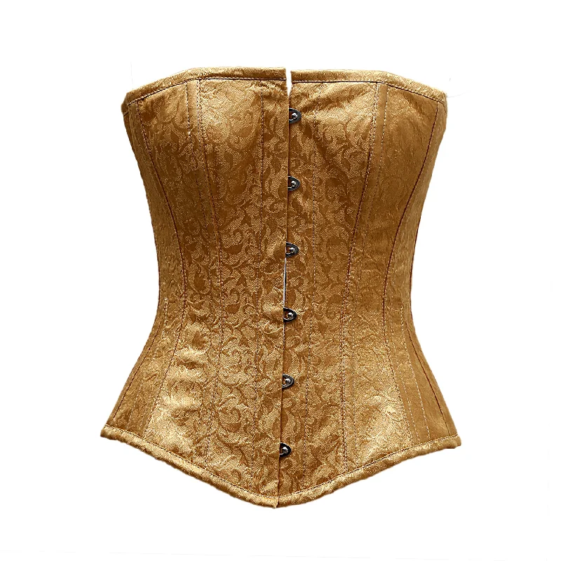 Weekend Deals That Dazzle Weekend Deals That Dazzle Suzi Golden Satin Brocade Overbust Corset Weekend Deals That Dazzle Weekend Deals That Dazzle Suzi Golden Satin Brocade Overbust Corset