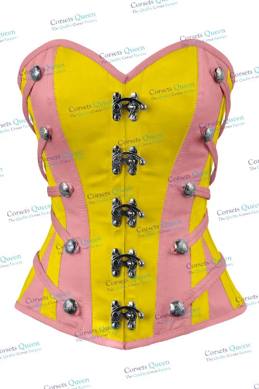 Weekend Savings Delight Weekend Savings Delight Tatyana Satin Overbust Corset With Buckles Weekend Savings Delight Weekend Savings Delight Tatyana Satin Overbust Corset With Buckles