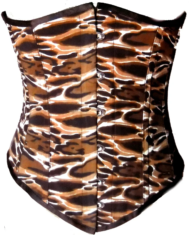 Weekend Bargains to Relish Weekend Bargains to Relish Tiger Animal Print Polyester Burlesque Waist Training Basque LONGLINE Underbust Corset Costume Weekend Bargains to Relish Weekend Bargains to Relish Tiger Animal Print Polyester Burlesque Waist Training Basque LONGLINE Underbust Corset Costume