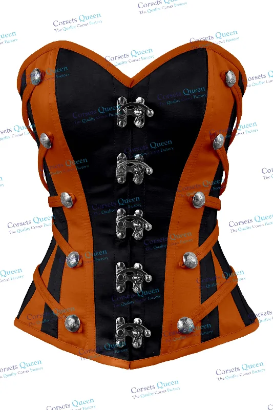 Weekend Deals to Brighten Your Day Weekend Deals to Brighten Your Day Tisha Satin Overbust Corset With Buckles Weekend Deals to Brighten Your Day Weekend Deals to Brighten Your Day Tisha Satin Overbust Corset With Buckles