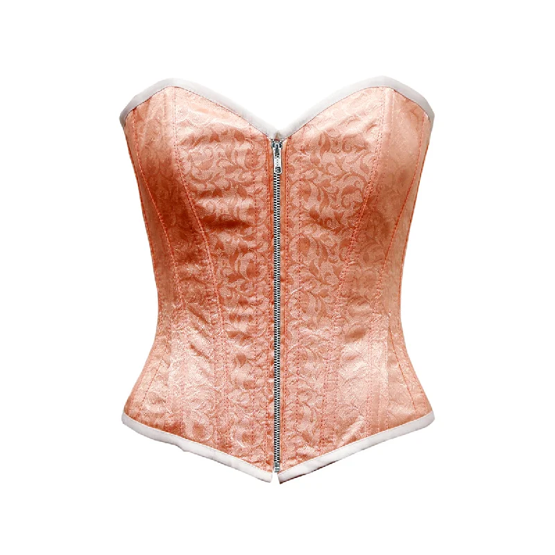 Weekend Price Cuts Galore Weekend Price Cuts Galore Upmecano Light Baby Pink Satin Brocade Overbust Corset Weekend Price Cuts Galore Weekend Price Cuts Galore Upmecano Light Baby Pink Satin Brocade Overbust Corset