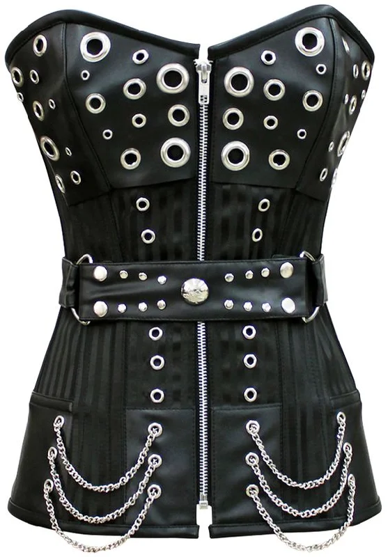 Price Cut Price Cut Ursula Black Brocade Overbust Corset