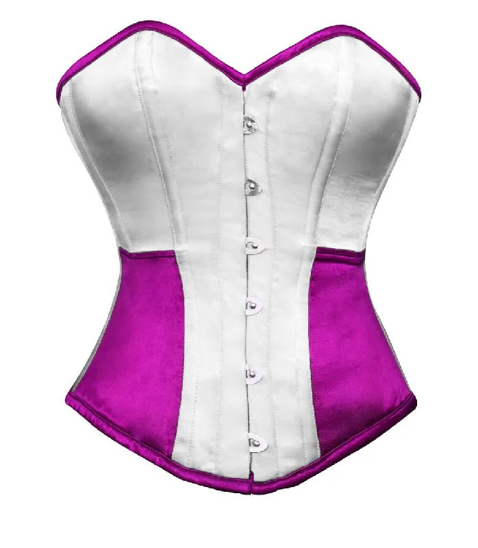 Weekend Deals That Amaze Weekend Deals That Amaze White Purple Satin Corset Gothic Burlesque Overbust Costume for Mardi Gras Weekend Deals That Amaze Weekend Deals That Amaze White Purple Satin Corset Gothic Burlesque Overbust Costume for Mardi Gras