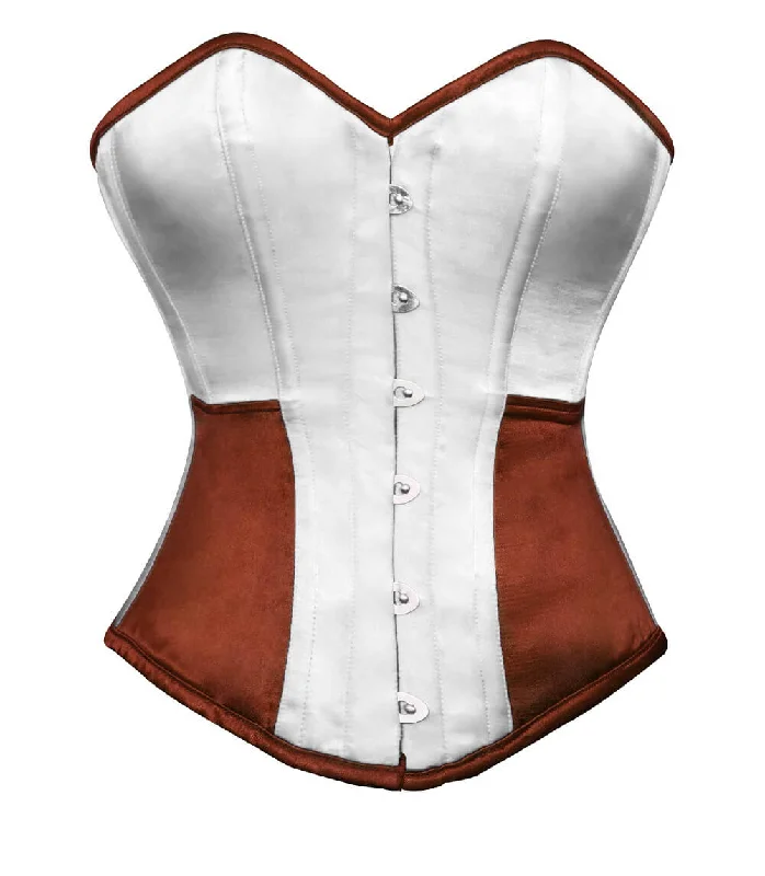 Weekend Specials to Enjoy Weekend Specials to Enjoy White Red Satin Corset Gothic Burlesque Waist Training Bustier Overbust Top Weekend Specials to Enjoy Weekend Specials to Enjoy White Red Satin Corset Gothic Burlesque Waist Training Bustier Overbust Top