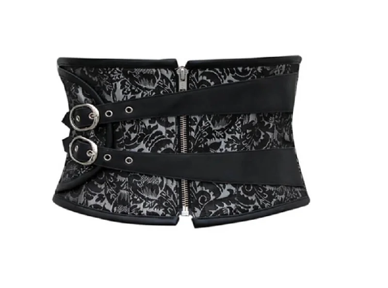 Weekend Offers That Sizzle Weekend Offers That Sizzle Women’s Black Brocade Leather Zipper Gothic Steampunk Bustier Waist Training Underbust Corset Costume Weekend Offers That Sizzle Weekend Offers That Sizzle Women’s Black Brocade Leather Zipper Gothic Steampunk Bustier Waist Training Underbust Corset Costume