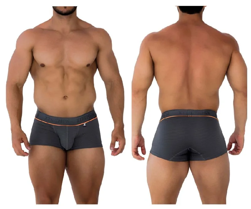 Don't Wait Don't Wait Xtremen 91196 Jacquard Trunks Color Gray