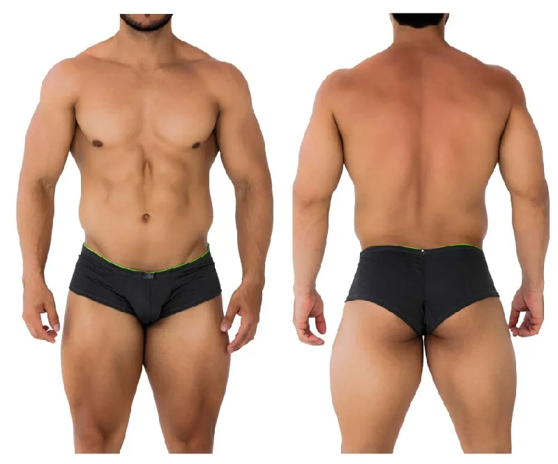 Daily Deals Daily Deals Xtremen 91199 Jacquard Trunks Color Gray