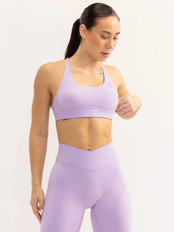 Exclusive Savings Exclusive Savings Activate Scoop Neck Sports Bra - Lavender