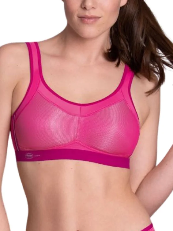 Limited Supply Limited Supply Momentum Sports Bra - Electric Pink