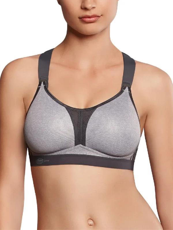 Time-Limited Offer Time-Limited Offer Dynamix Star Sports Bra - Heather Grey