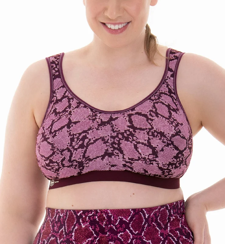 Final Markdown Final Markdown Anita Extreme Control Wireless Sports Bra (5527) - Rose Berry Final Markdown Final Markdown Anita Extreme Control Wireless Sports Bra (5527) - Rose Berry
