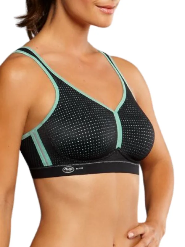 Fantastic Deals Fantastic Deals Performance Sports Bra - Black/Pool Blue