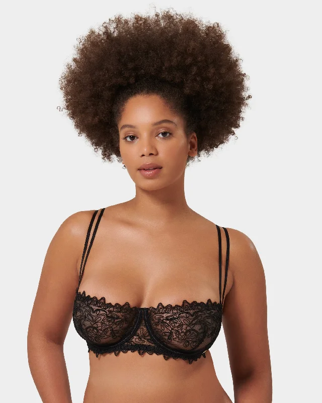 Steals and Deals Steals and Deals Audrey Wired Bra Black