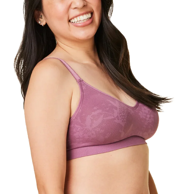 One-Day Only One-Day Only BRAVADO! DESIGNS Everyday Sculpt Wire-Free Bra (11045BA) - Berry Jacquard