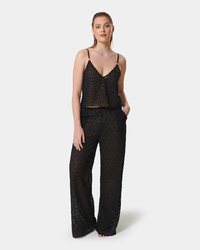 Weekend Savings Spectacular Weekend Savings Spectacular Cassat Cami & Trouser Set Black Weekend Savings Spectacular Weekend Savings Spectacular Cassat Cami & Trouser Set Black