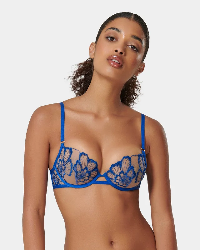 Unbeatable Prices Unbeatable Prices Catalina Wired Bra Egyptian Blue/Sheer