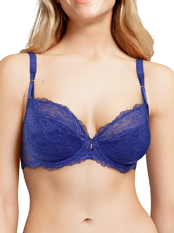 Sneak Peek Sale Sneak Peek Sale Waltz Half Cup Balconnette Bra - Navy
