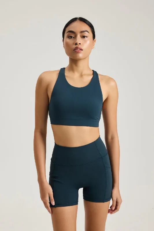 Markdown Madness Markdown Madness Clasp Bra (High Neck) in Pine