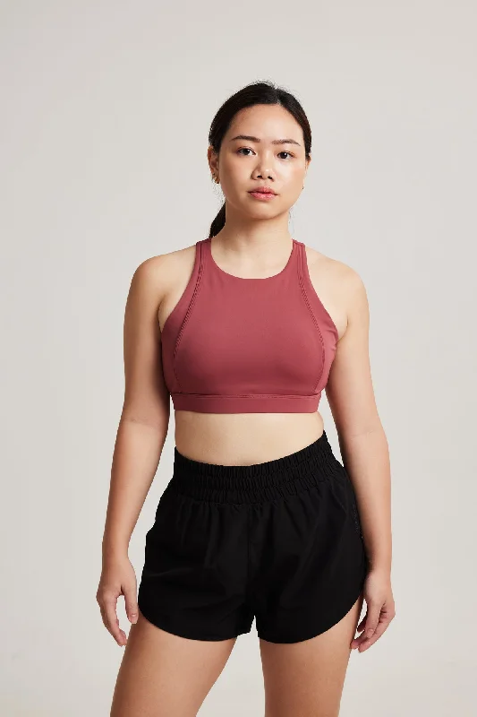 Super Discount Super Discount Contour High Neck Bra in Vintage