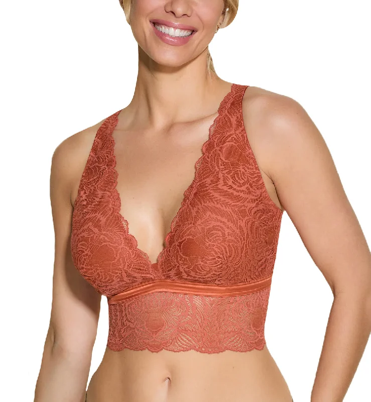 Super Deal Super Deal Cosabella Khana CURVY Tall Triangle Bralette (KHANA1310) - Sahara