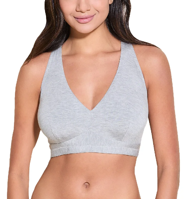 Special Discount Special Discount Cosabella Talco CURVY Halter Racer Bralette (TALCO1353) - Heather Gray Special Discount Special Discount Cosabella Talco CURVY Halter Racer Bralette (TALCO1353) - Heather Gray