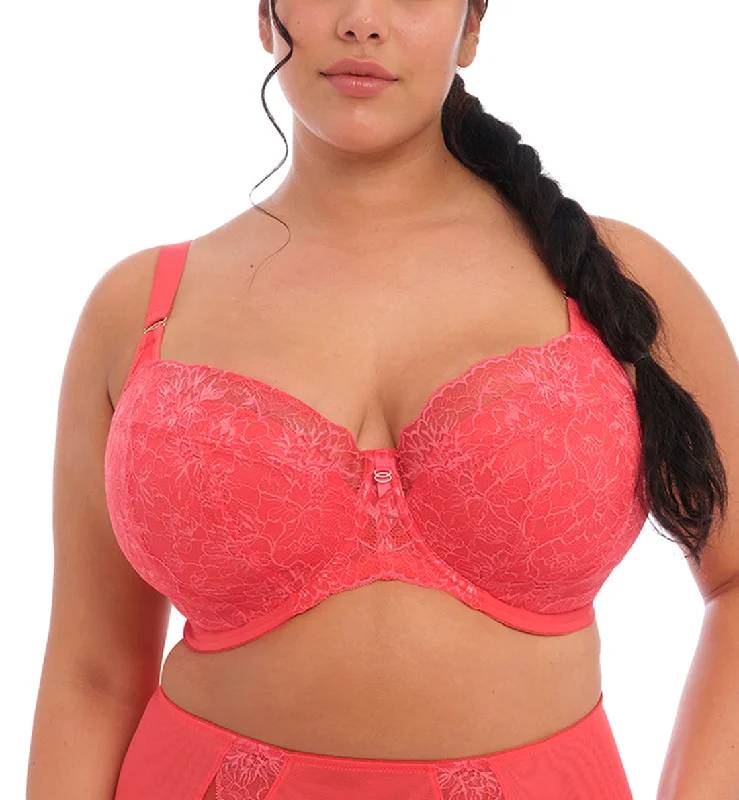 Low Cost Low Cost Elomi Brianna Padded Half Cup Underwire Bra (8081) - Cayenne