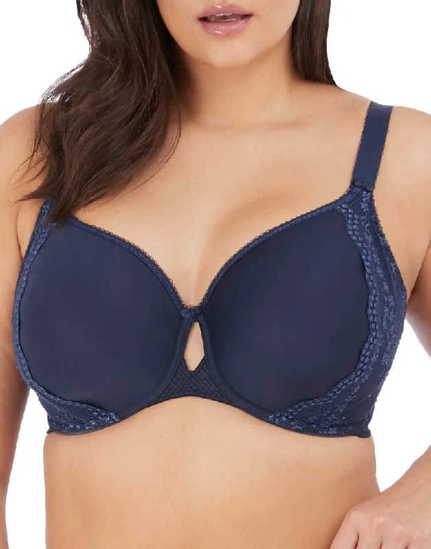 Midnight Sale Midnight Sale Elomi Charley Underwire Bandless Spacer Moulded Bra Navy EL4383 Midnight Sale Midnight Sale Elomi Charley Underwire Bandless Spacer Moulded Bra Navy EL4383