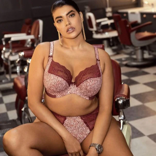 Act Now Act Now Elomi Lucie UW Plunge Bra EL 4490 in Wild Thing