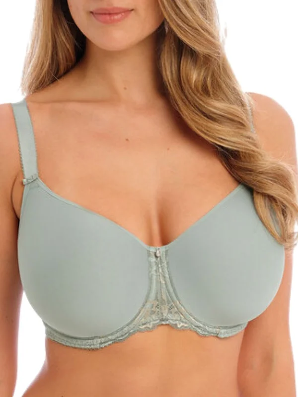 Hot Deal Hot Deal Aubree Moulded Spacer Bra - Vintage Green