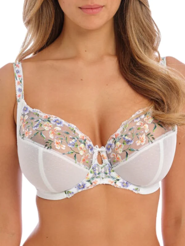 Time-Sensitive Time-Sensitive Aurelia Side Support Bra - White