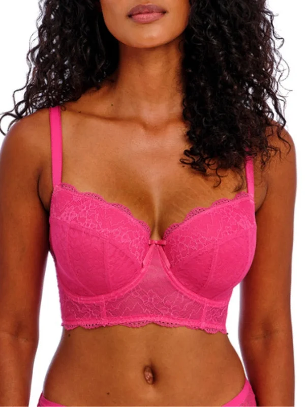 Weekend Savings Spectacular Weekend Savings Spectacular Freya Fancies Longline Plunge Bra - Hot Pink Weekend Savings Spectacular Weekend Savings Spectacular Freya Fancies Longline Plunge Bra - Hot Pink