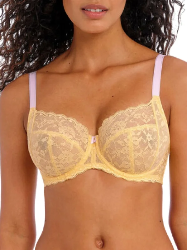 Price Break Price Break Offbeat Side Support Bra - Lemon Fizz